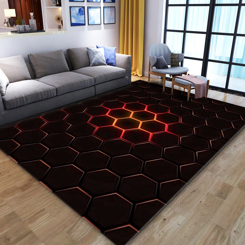 Geometric Patterned Area Rug Kalsten