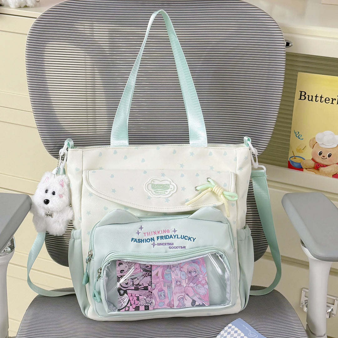 Trendy Multi-Pocket Shoulder Bag Kalsten