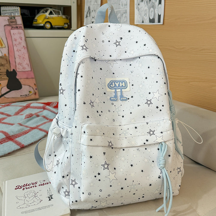 Stylish Star-Printed Backpack Kalsten 1791205440