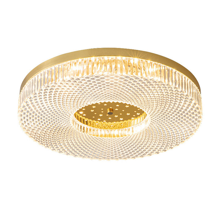 Elegant Crystal Flush Mount Ceiling Light