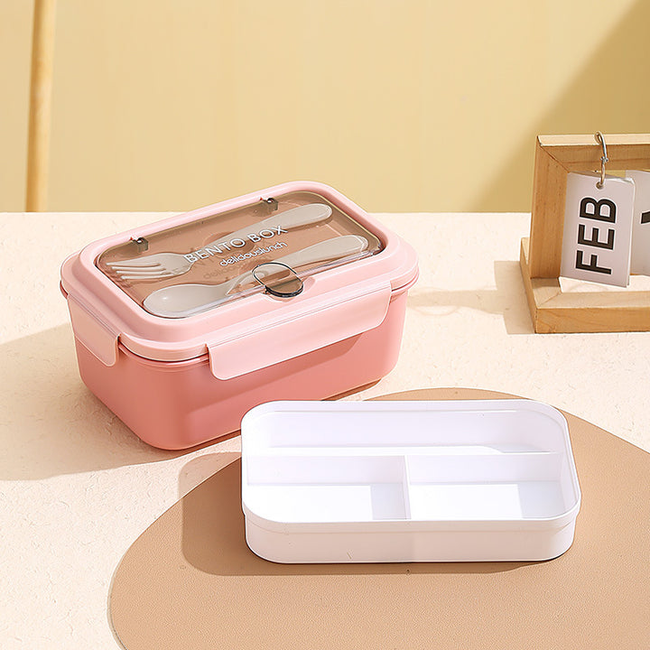Airtight Bento Lunch Box with Removable Divider