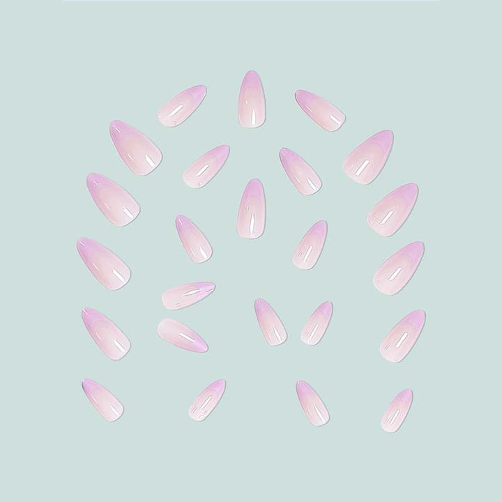 Elegant Stiletto artificial nails with ombre effect Kalsten