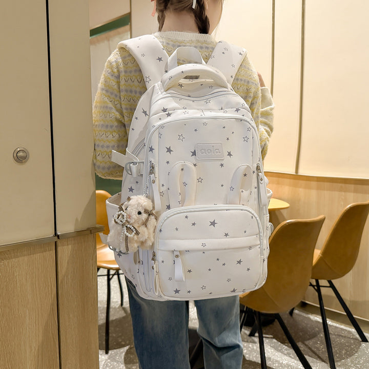 Adorable Bunny-Ear School Backpack Kalsten