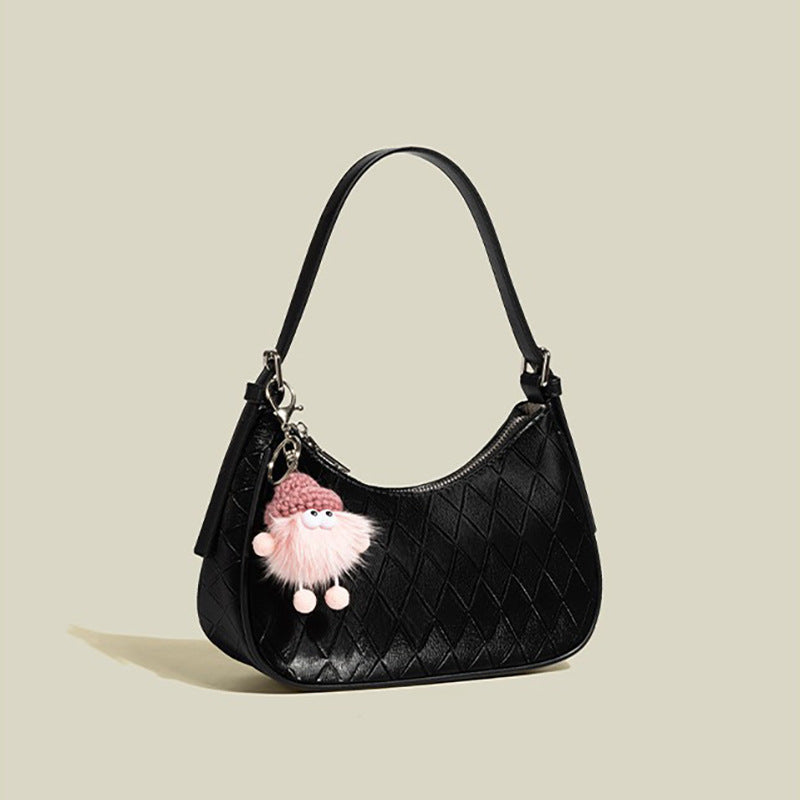 Stylish Quilted Hobo Bag Kalsten