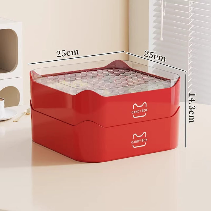 Multi-Purpose Storage Organizer with Transparent Lid Kalsten