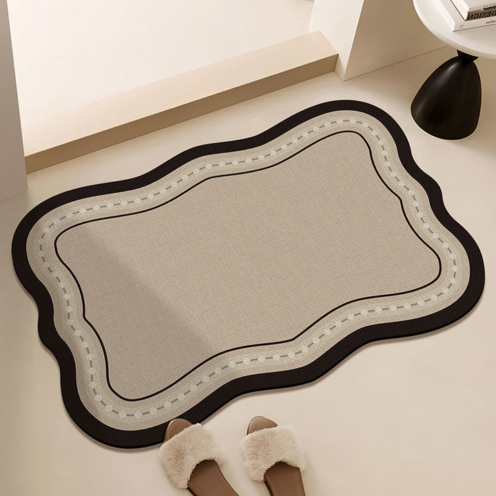 Floral-Printed Bath Runner Kalsten