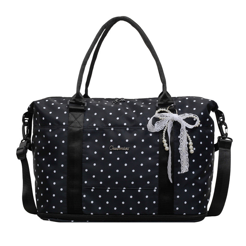 Stylish Polka Dot Weekend Duffel Bag Kalsten