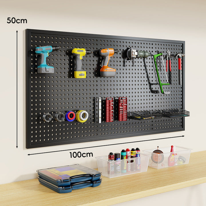 Pegboard Double-Prong Metal Hooks Compact Heavy-Duty Display Hangers