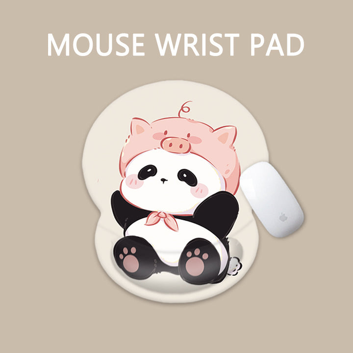 Cute Cartoon Animal Themed Mouse Wrist Pad