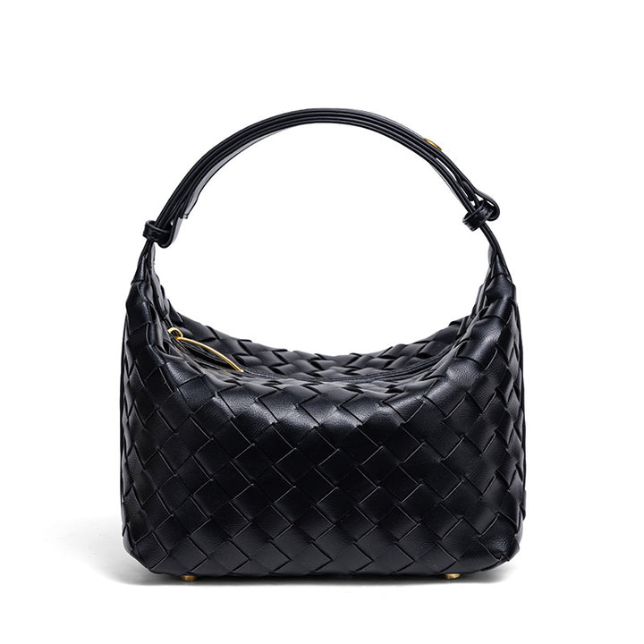 Handmade Woven Leather Mini Bag Kalsten