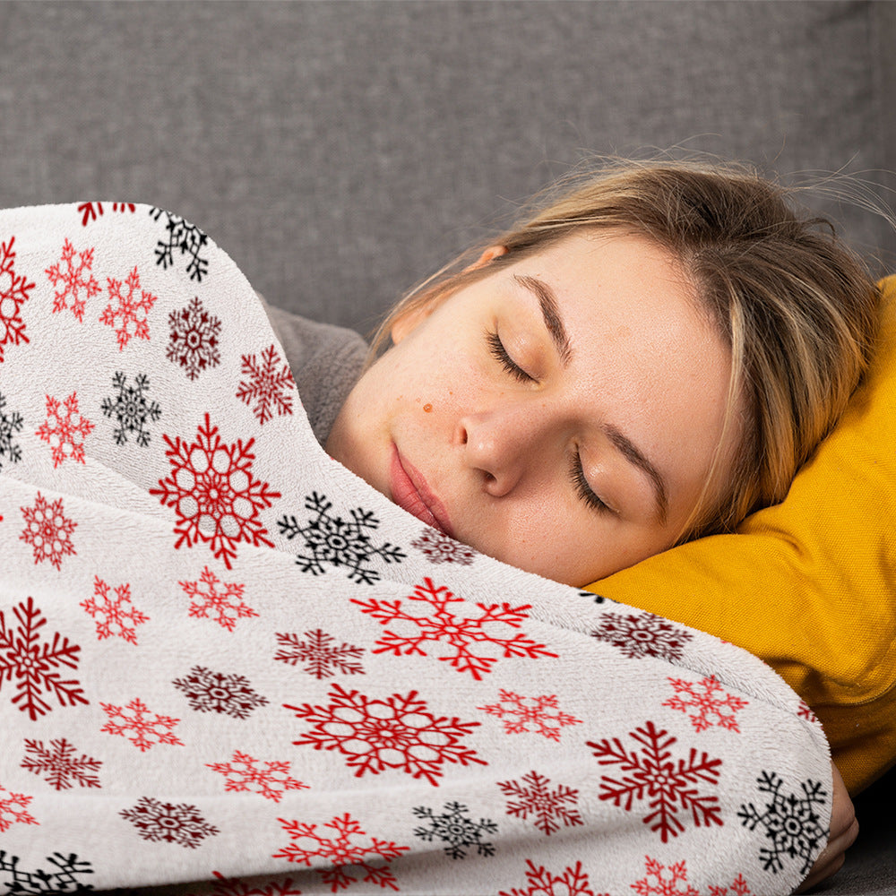 Cozy Fleece Throw Blanket Kalsten