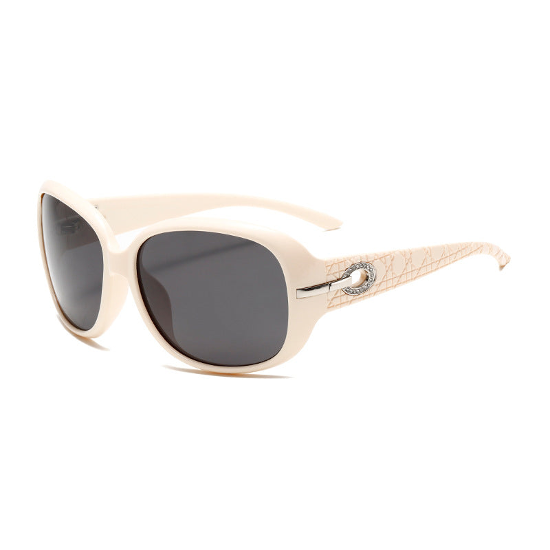 Women Elegant Oversized Sunglasses with Fashionable Pattern Kalsten