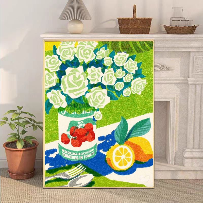 Retro-Inspired Still Life Canvas Art Print Kalsten