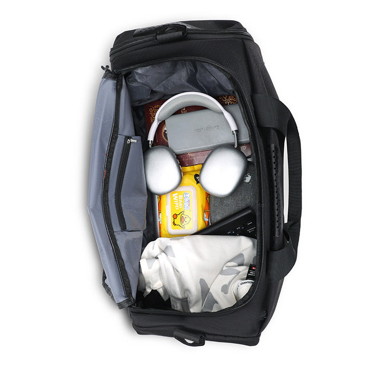 Men's sporty travel bag with ample storage space and detachable shoulder strap Kalsten