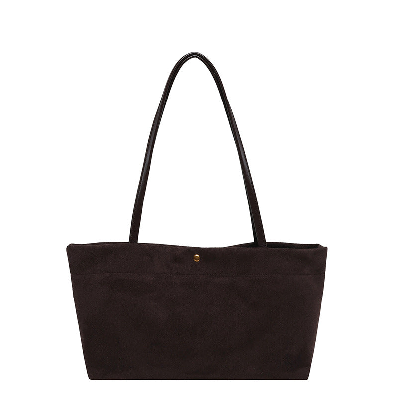 Suede Shoulder Tote Bag Kalsten