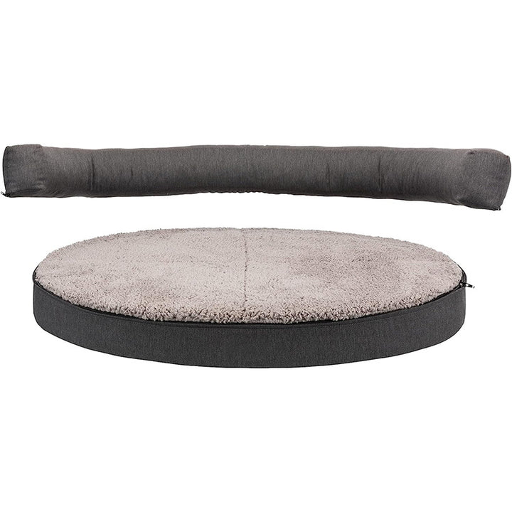 Cozy Round Memory Foam Dog Bed