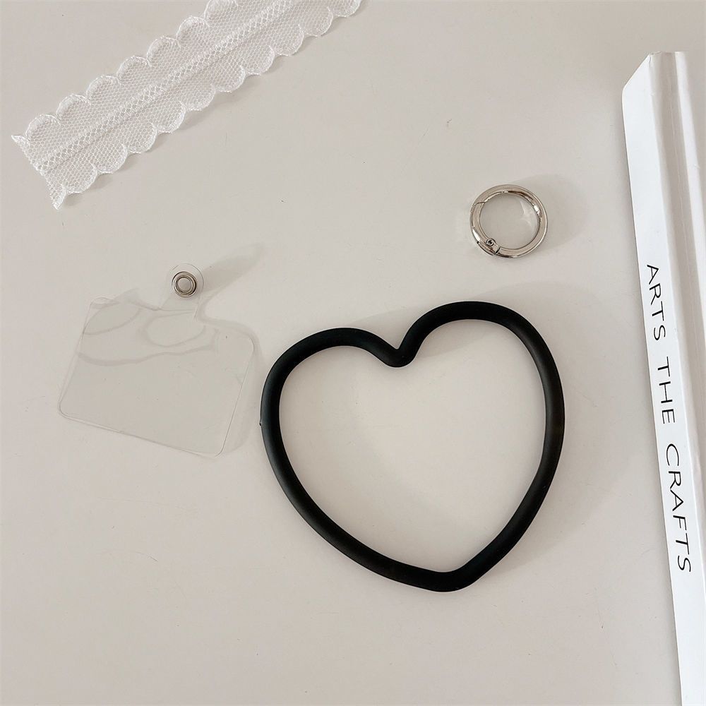 Heart-Shaped Silicone Keyring Kalsten