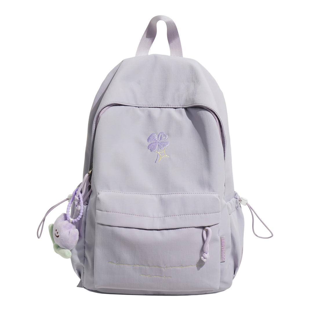 Embroidered Floral Design Backpack Kalsten