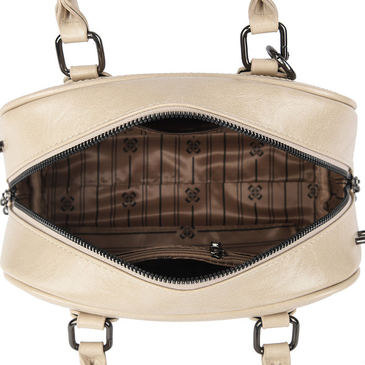 Elegant Structured Satchel Kalsten