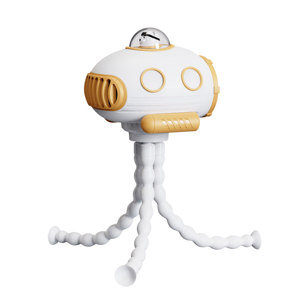 Unisex nan multifunctional baby toy with flexible suction cup legs, grasp and biting functions Kalsten