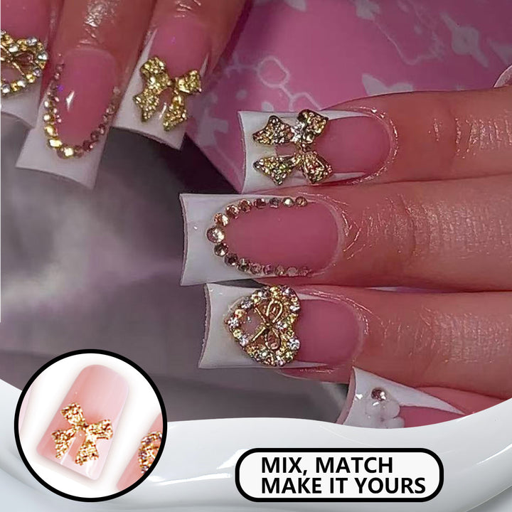 Glamorous Decorative Press-On Nails Kalsten