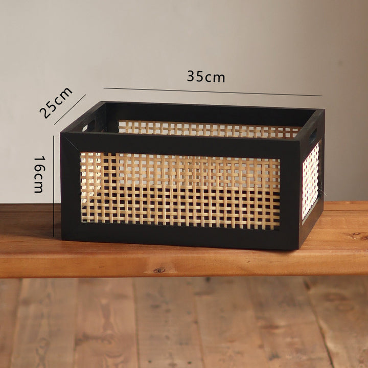 High-quality storage basket made of natural material Kalsten
