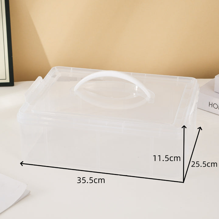 Clear Multi-Functional Organizer Container Kalsten