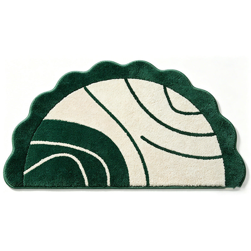 Decorative Swirl Bath Mat Kalsten