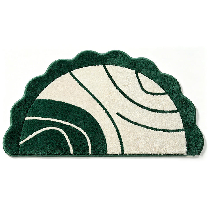 Decorative Swirl Bath Mat Kalsten
