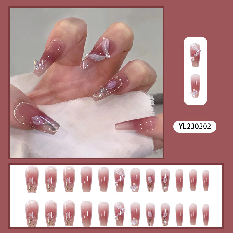 Artistic Stiletto Nail Art Kalsten