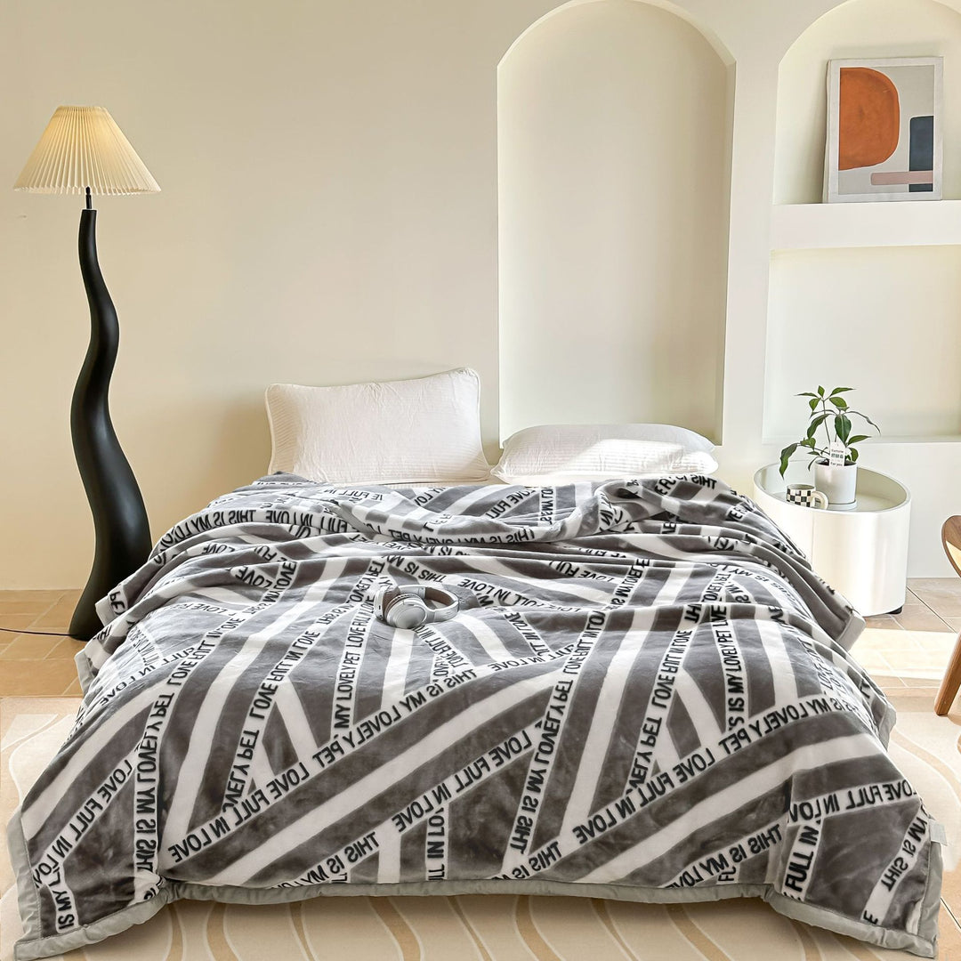 Cozy Cartoon Themed Blanket Kalsten