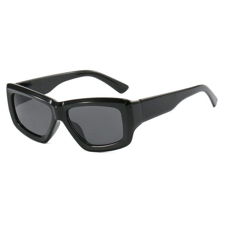 Women trendy square sunglasses with transparent frame and comfortable lenses Kalsten