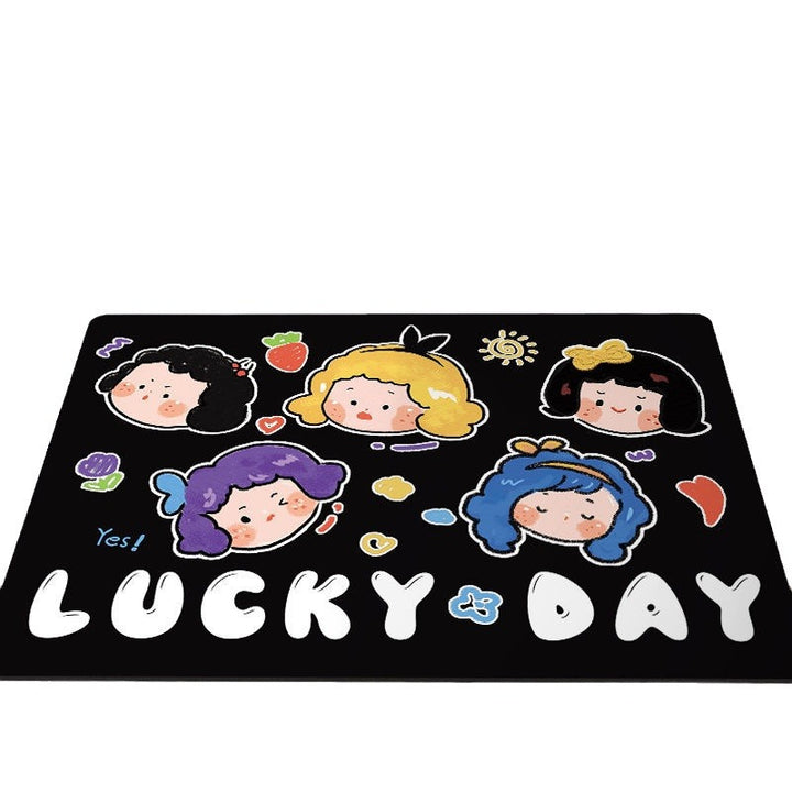 Cartoon-Inspired Bathroom Mat Kalsten