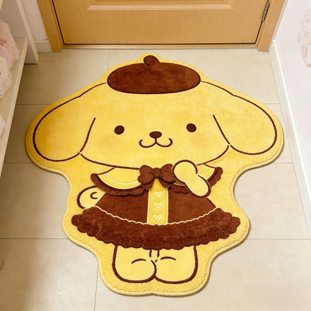 Decorative Cartoon Character Bath Mat for Bathroom