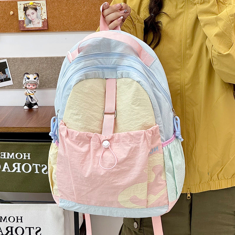 Trendy Color-Block Backpack Kalsten
