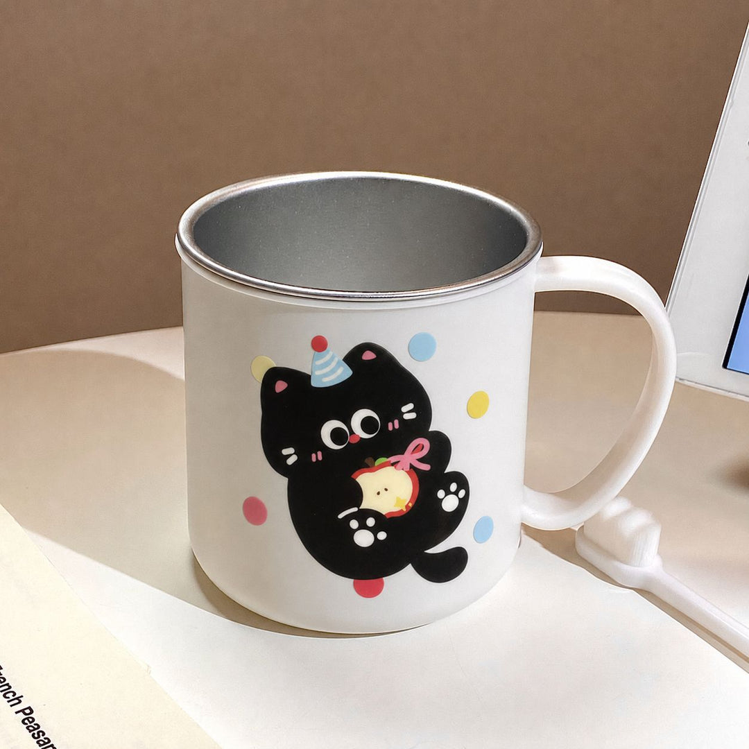 Ceramic mug with playful animal motif Kalsten