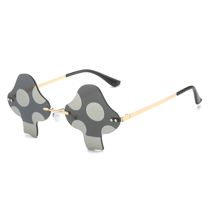 Unique Oversized Polka Dot Frame Sunglasses Kalsten