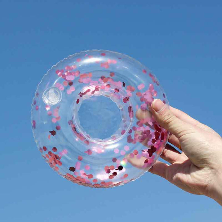Ladies Inflatable Swimming Ring with Floral Design Kalsten