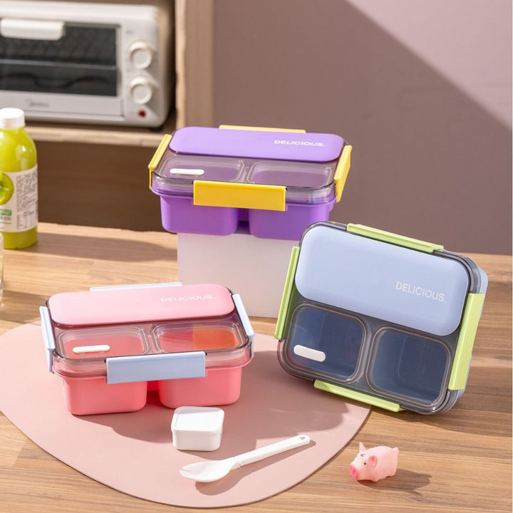 Multi-Section Insulated Lunch Box