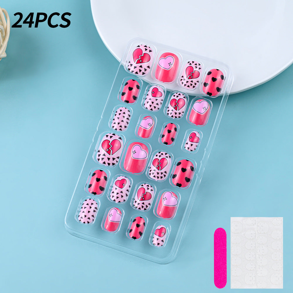 Themed Summer Beach Nail Art Press-On Nails Kalsten