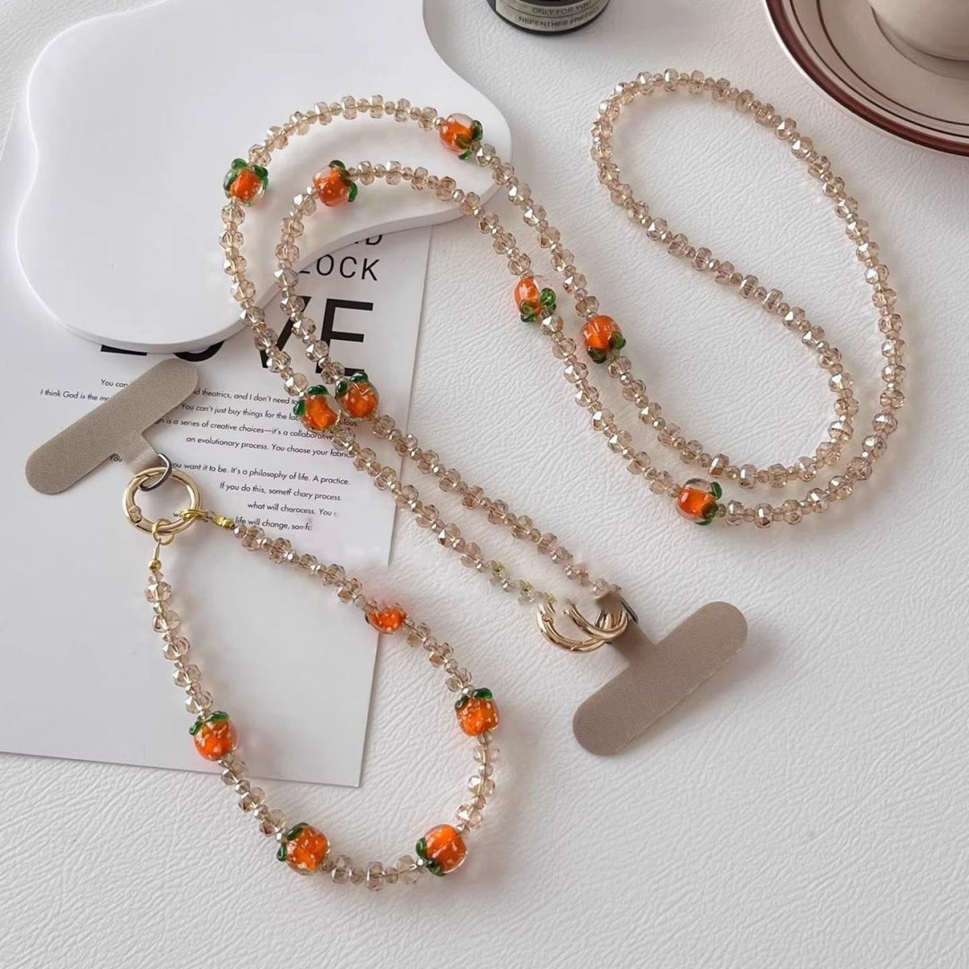 Elegant Beaded Charm Eyewear Chain Kalsten