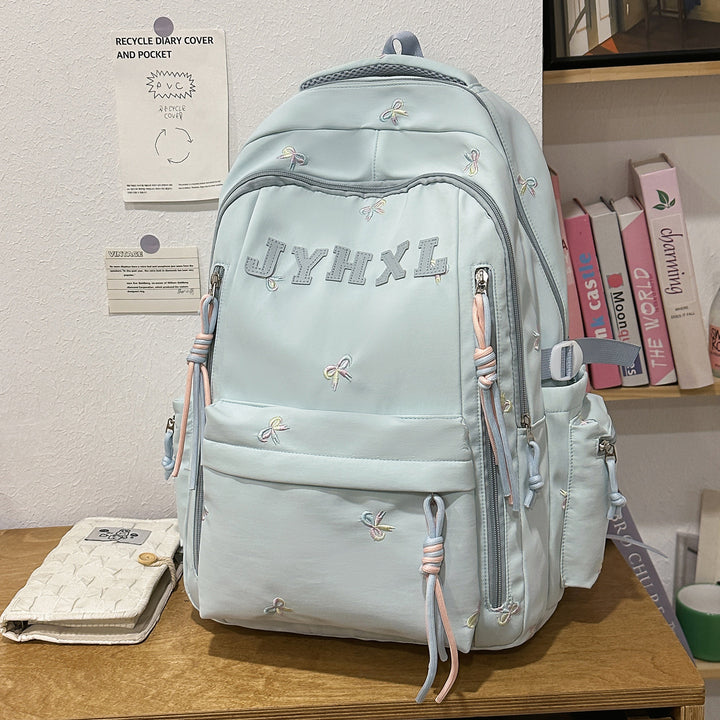 Decorative Embroidered Backpack Kalsten
