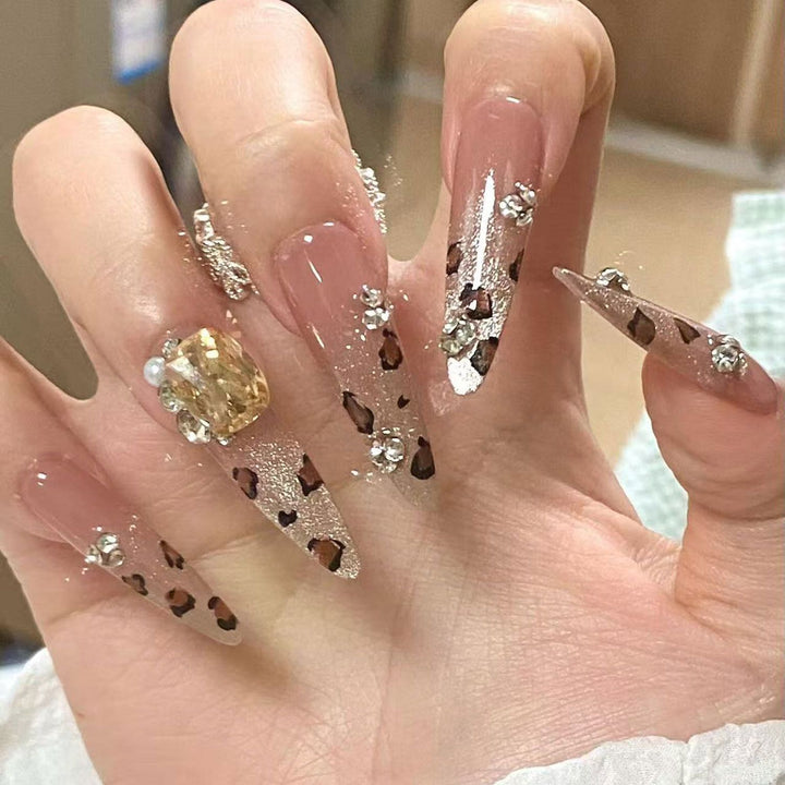 Artistic Gel Press-On Nail Set Kalsten