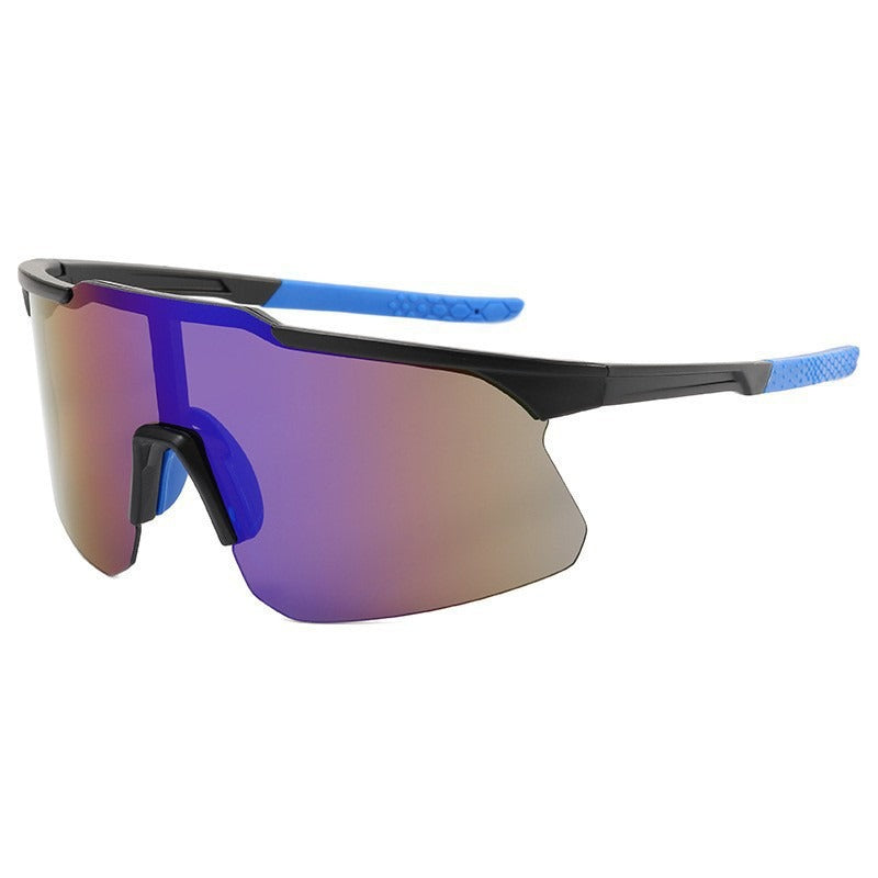 Unisex nan sporty performance sunglasses half rimless with polarized lenses and non-slip nose pad Kalsten