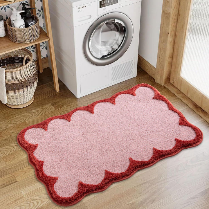 Plush Bathroom Rug Kalsten