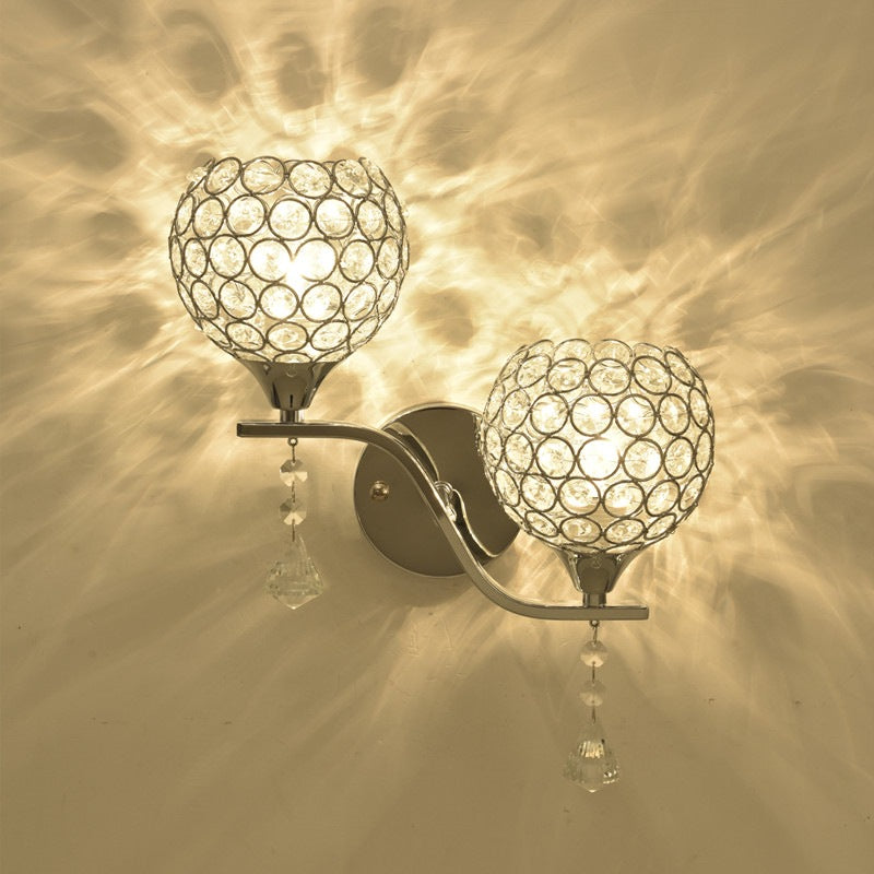 Crystal Accent Wall Sconce
