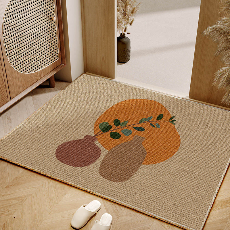 Decorative Cat-Themed Entryway Mat