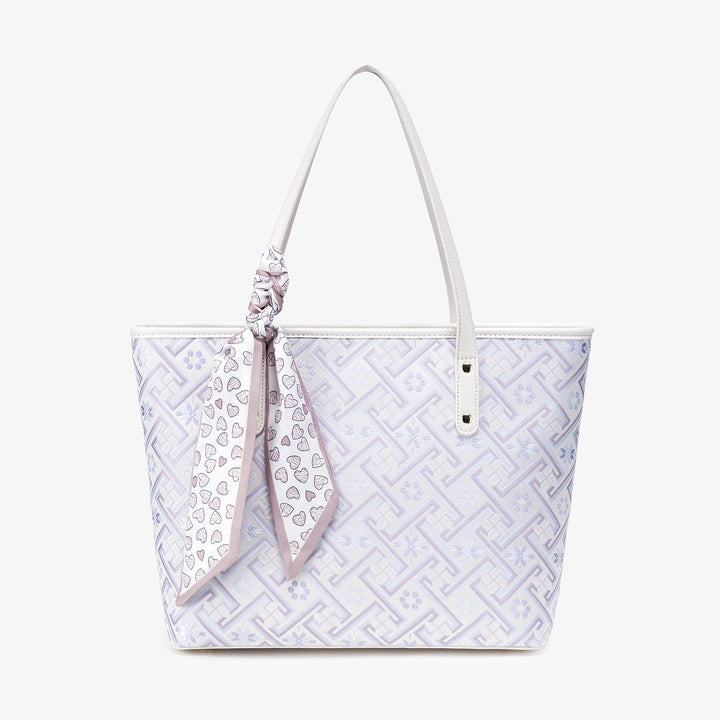 Elegant Patterned Tote Bag