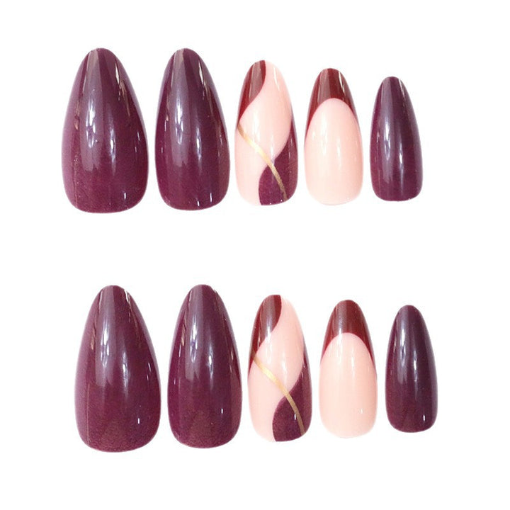 Elegant Gradient Nail Art Finger Design Kalsten