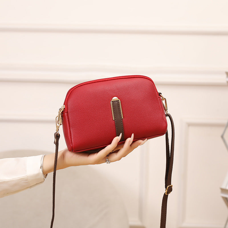 Elegant Multi-Pocket Crossbody Handbag